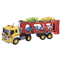 slide 3 of 9, Maxx Action Sunny Days Maxx Action Trucks Long Haul Vehicle Transportation Playset, 1 ct