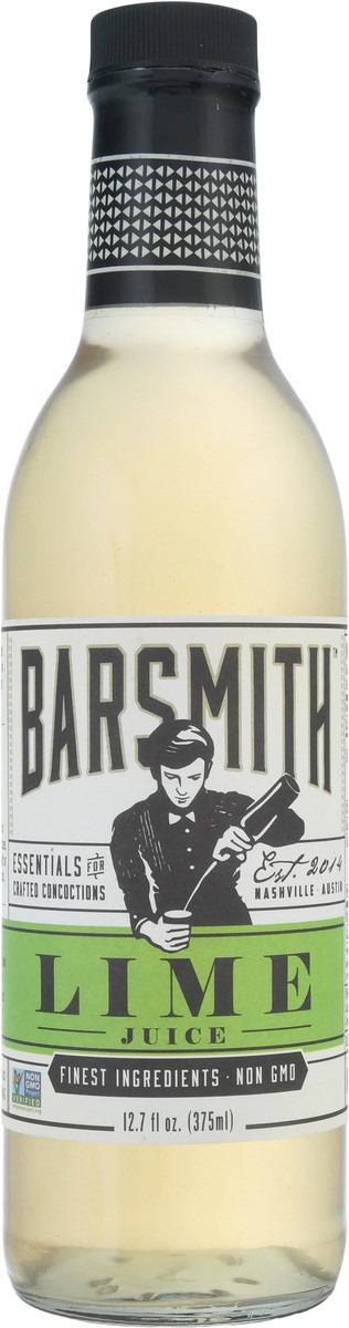 slide 6 of 9, Barsmith Lime Juice Bottle, 12.7 oz