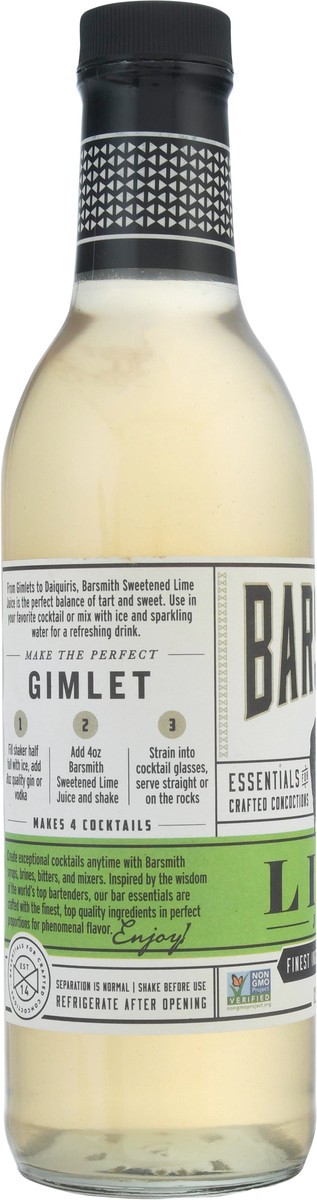 slide 7 of 9, Barsmith Lime Juice Bottle, 12.7 oz