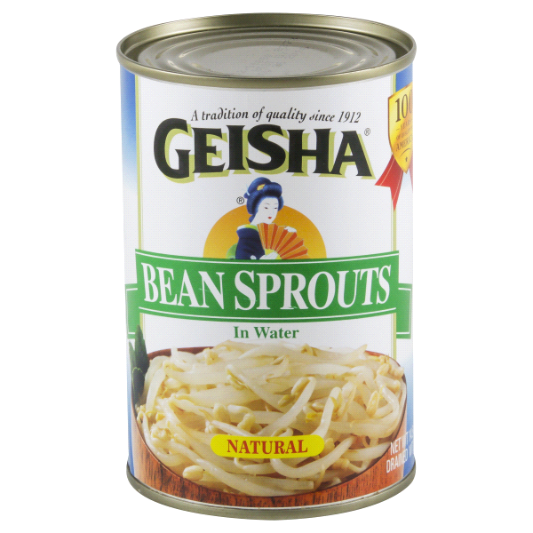 slide 1 of 2, Geisha Bean Sprouts, 15.5 oz