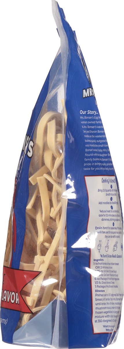 slide 13 of 14, Mrs. Bonser's Egg Noodles Home Style Original Flavor Egg Noodles 12 oz, 12 oz