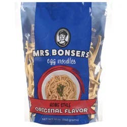 Mrs. Bonser's Egg Noodles Home Style Original Flavor Egg Noodles 12 oz