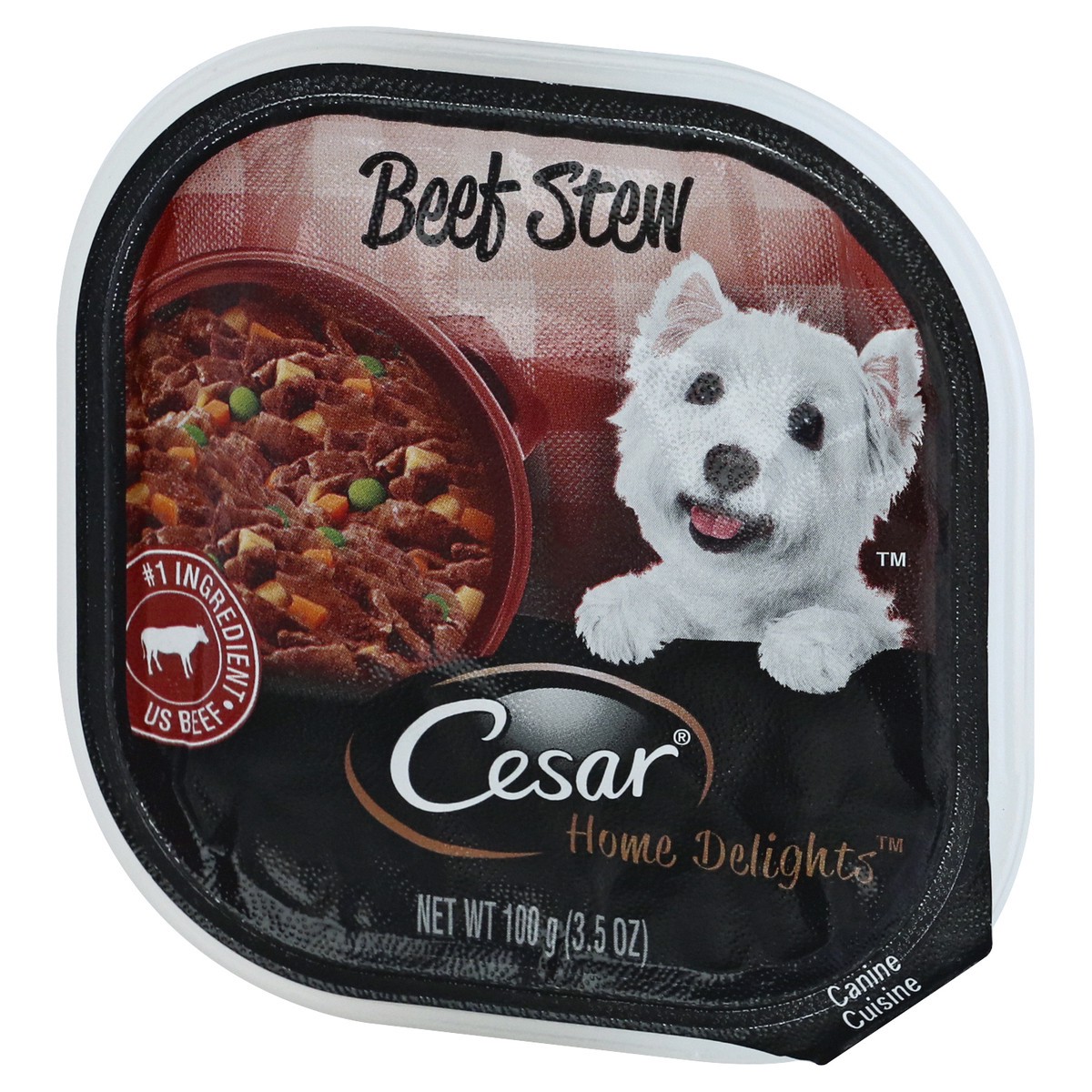 slide 3 of 9, Cesar Home Delights Beef Stew Canine Cuisine 100 gr, 100 gram