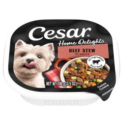 Cesar Home Delights Beef Stew Canine Cuisine 100 gr