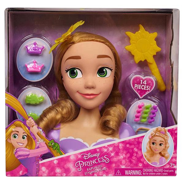 slide 1 of 1, Disney Princess Basic Rapunzel Styling Head, 1 ct