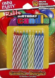 Omni Party Omni Magic Candle Relite