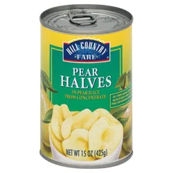 Hill Country Fare Pear Halves