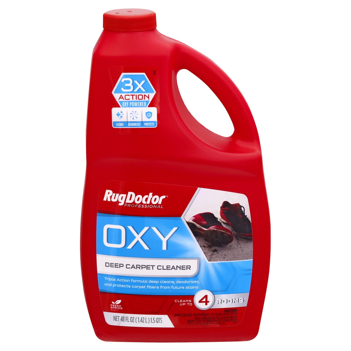 slide 1 of 9, Rug Doctor Professional Oxy Fresh Spring Scent Deep Carpet Cleaner 48 oz, 48 fl oz