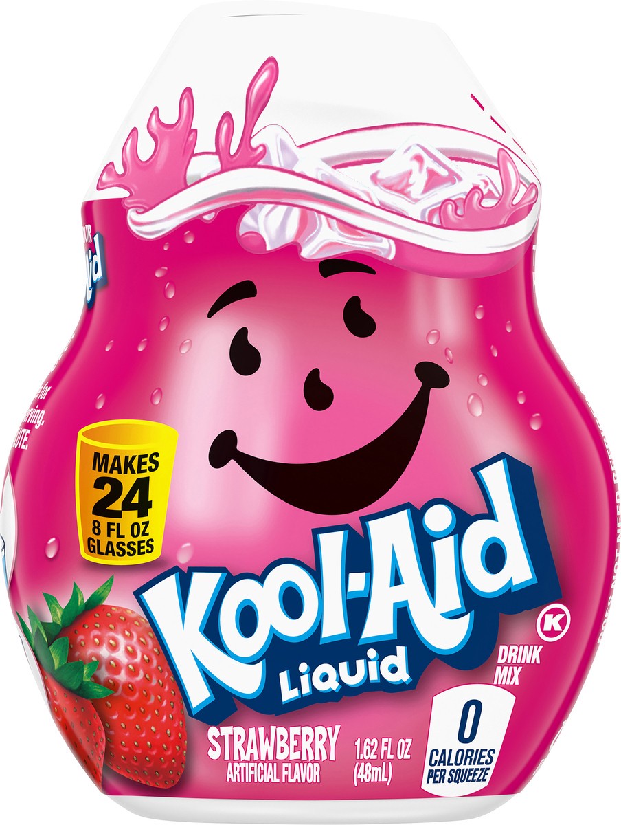 slide 3 of 9, Kool-Aid Strawberry Liquid Drink Mix-Kool Aid - 1.62 oz, 1.62 fl oz