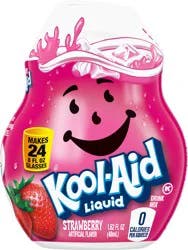Kool-Aid Liquid Strawberry Artificially Flavored Soft Drink Mix, 1.62 fl oz Bottle
