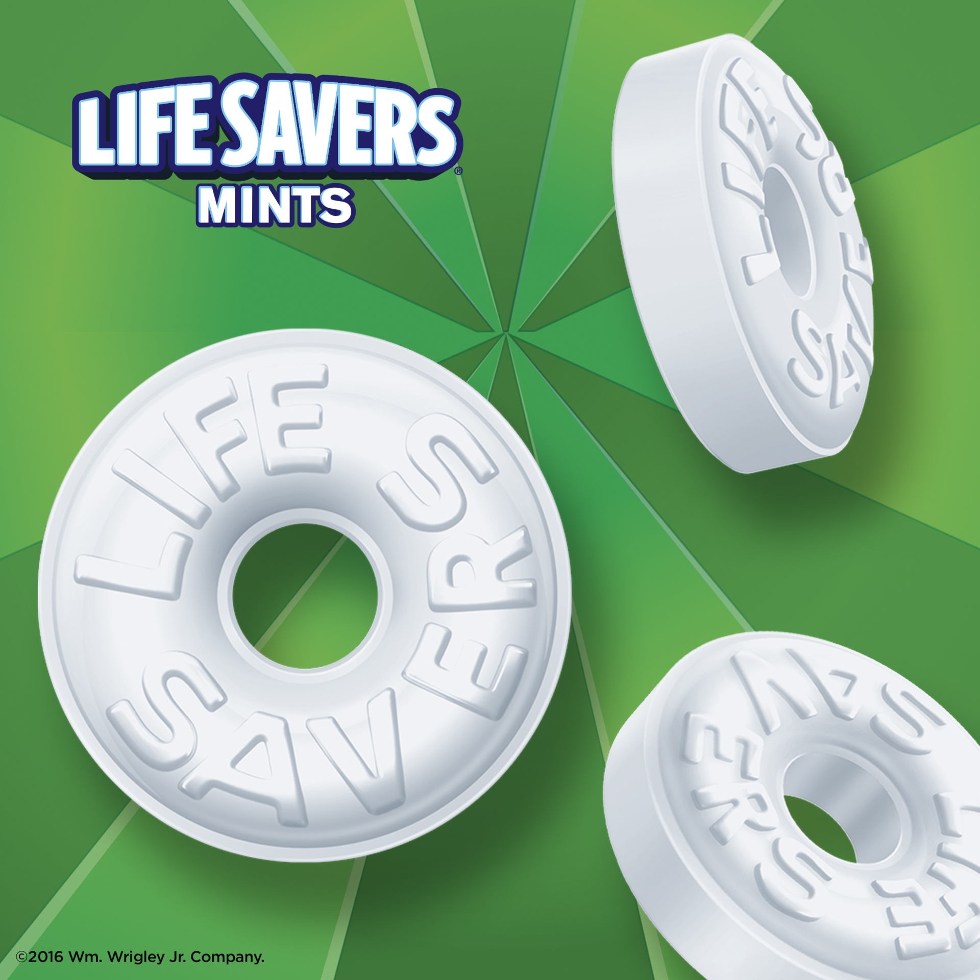 slide 2 of 7, Life Savers Wint-O-Green Breath Mints Hard Candy, 6.25 oz