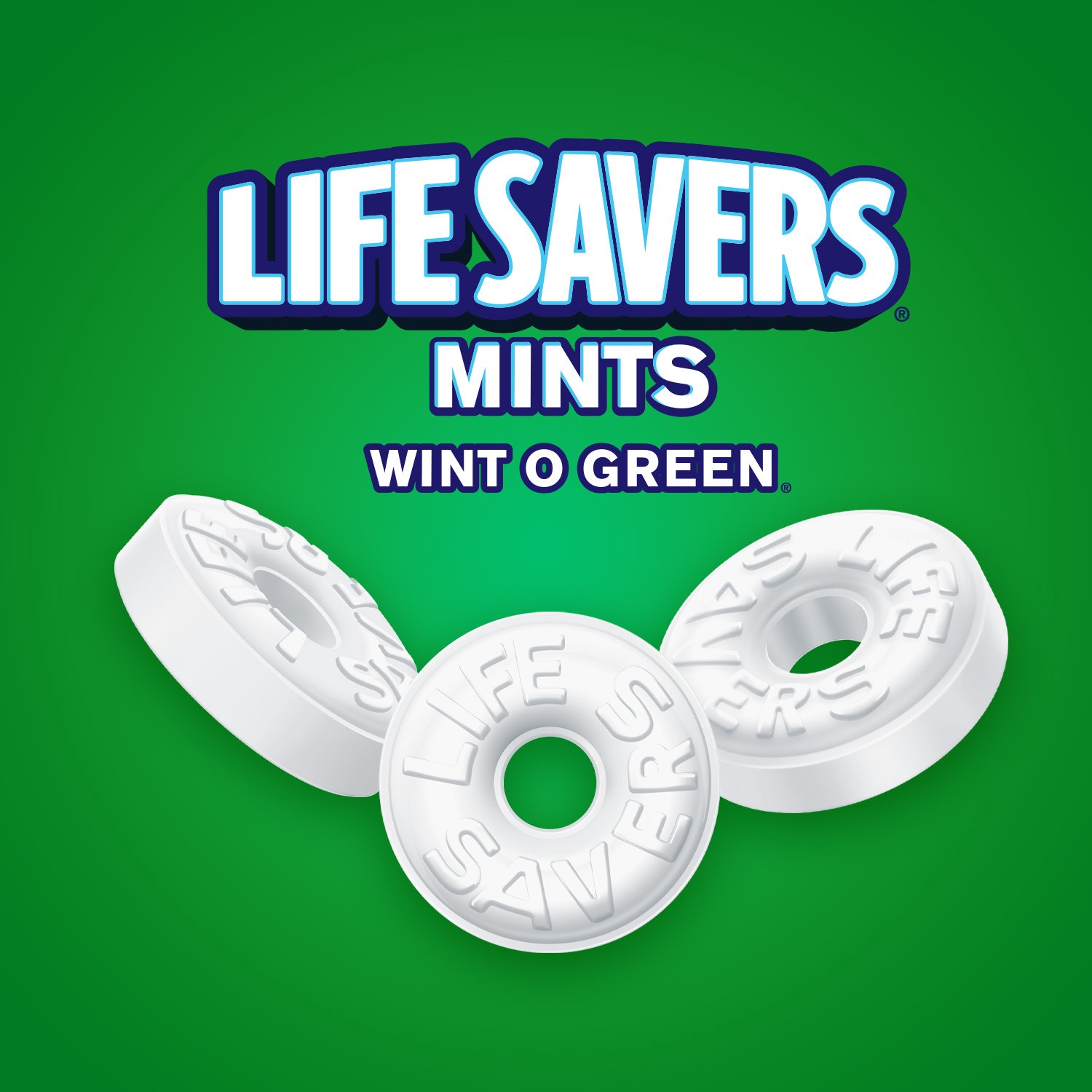 slide 3 of 8, Life Savers Wint-O-Green Breath Mints Hard Candy, 6.25 oz Bag, 6.25 oz