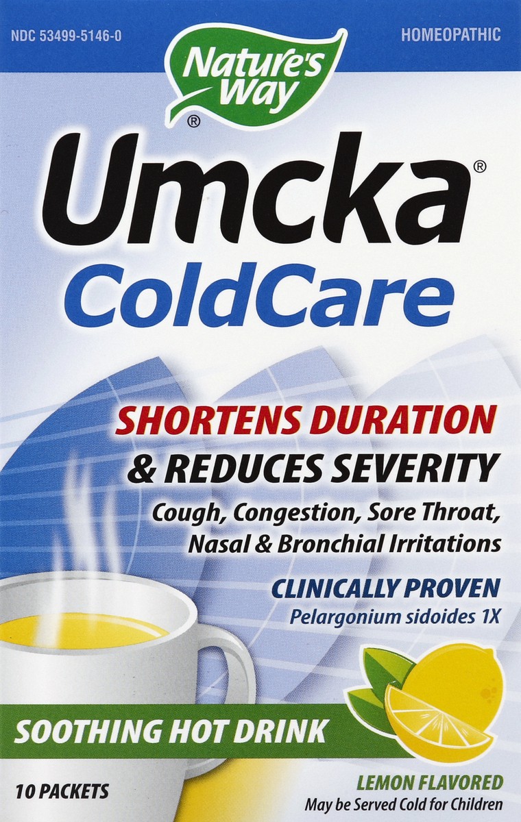 slide 5 of 6, Nature's Way Umcka Cold Relief Hot Drink, 10 ct