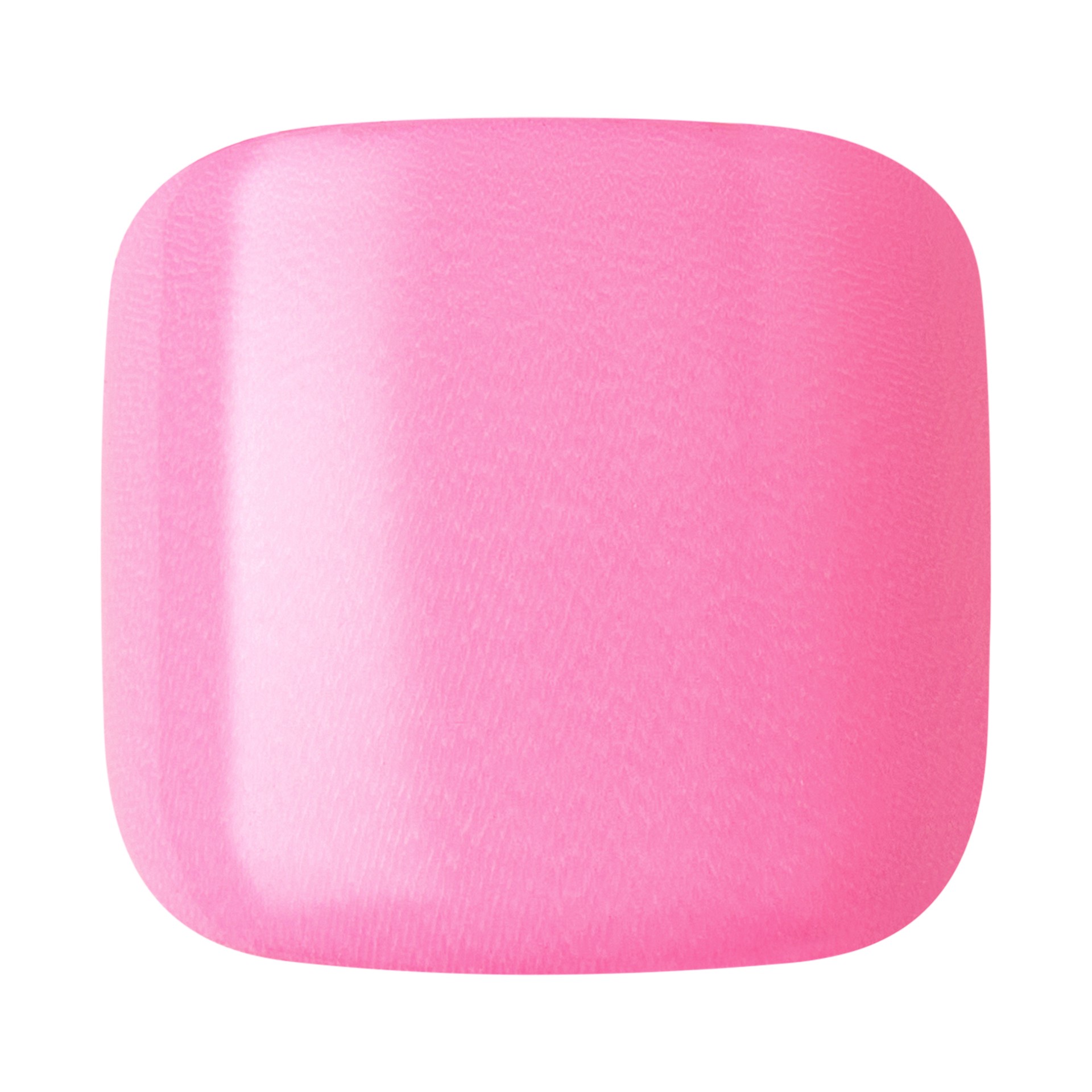 slide 5 of 5, imPRESS Color Press-On Toenails, No Glue Needed, Neon Orange, Square, 27 Ct., 28 pc