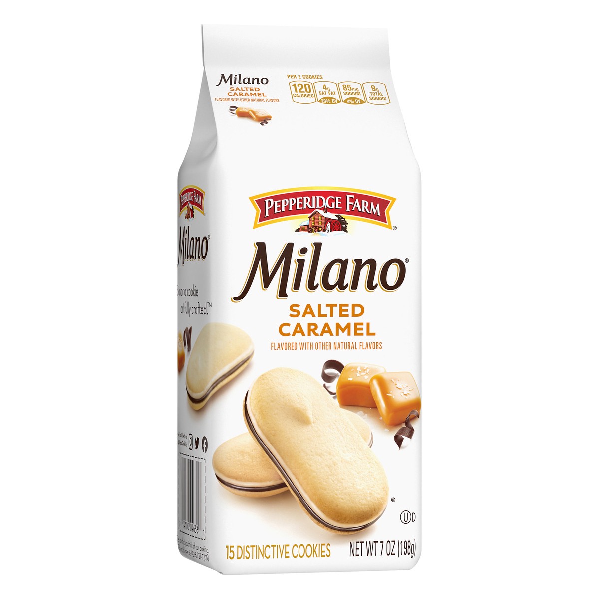 slide 2 of 11, Pepperidge Farm Milano Distinctive Salted Caramel Cookies 15 ea, 7 oz