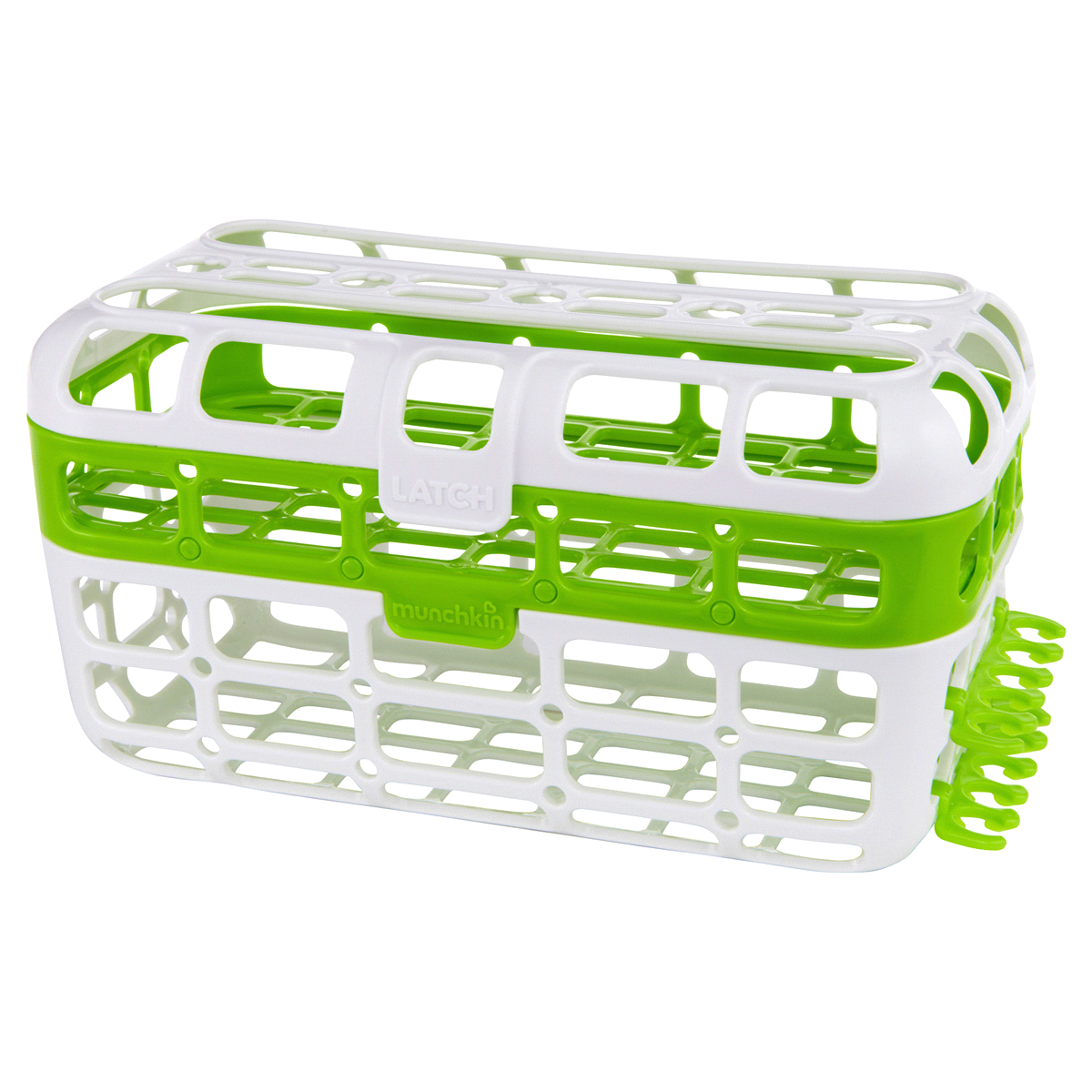 slide 39 of 40, Munchkin Deluxe Dishwasher Basket - Gray, 1 ct