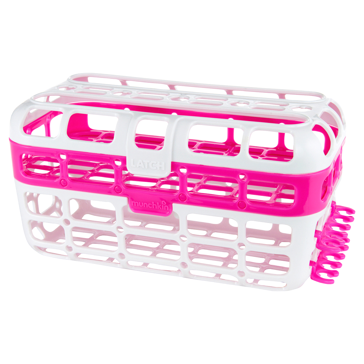 slide 22 of 40, Munchkin Deluxe Dishwasher Basket - Gray, 1 ct