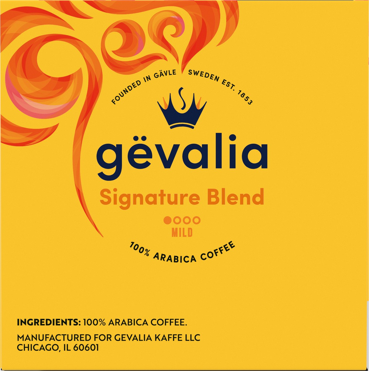 slide 9 of 9, Gevalia Signature Blend Mild Light Roast K-Cup Coffee Pods, 12 ct Box, 12 ct