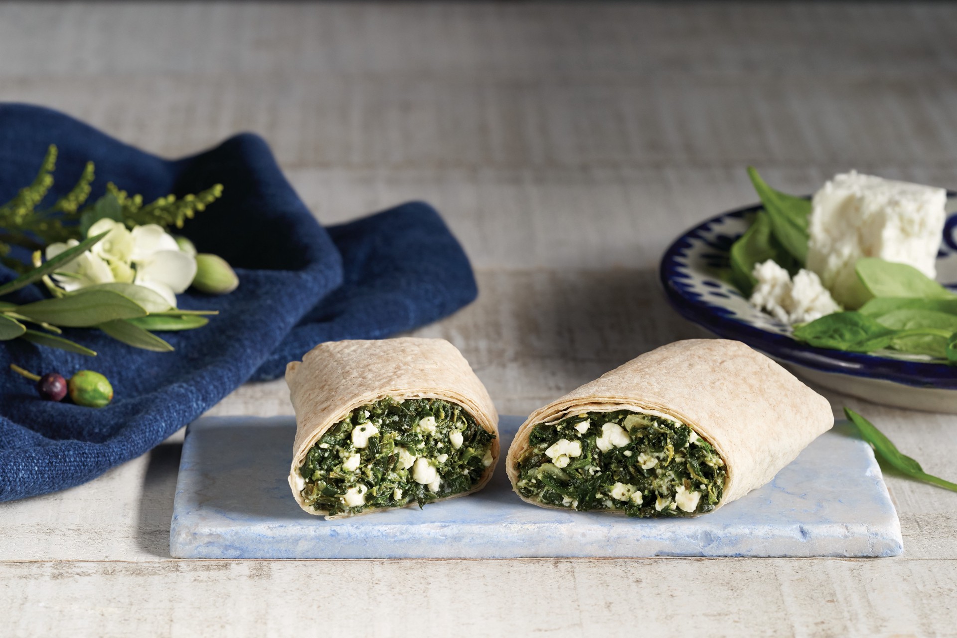 slide 3 of 6, Amy's Kitchen Greek Spanakopita Wrap, 5.5 oz