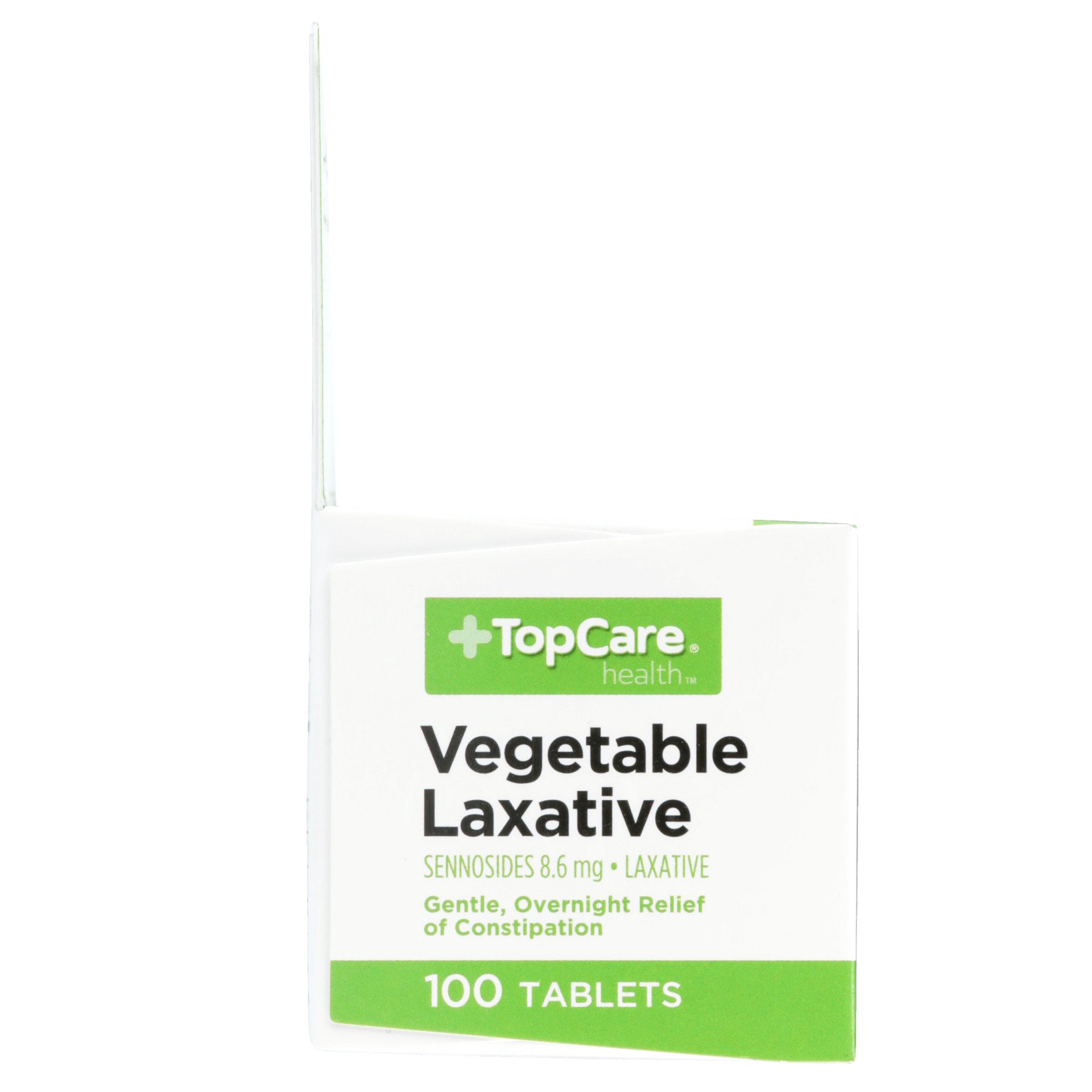 slide 3 of 6, TopCare Senna Laxative Gentle Relief, 100 ct