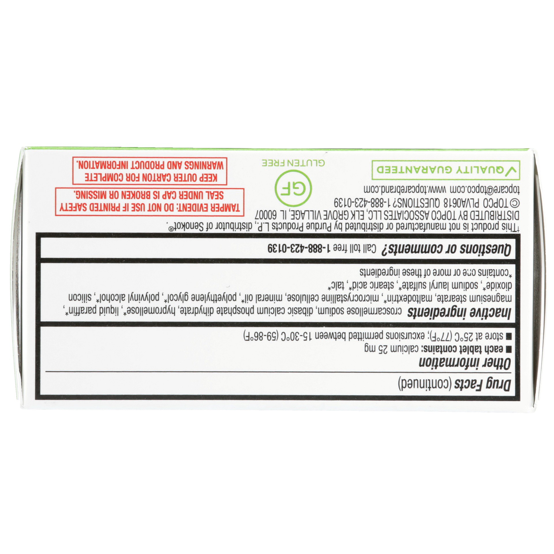 slide 5 of 6, TopCare Senna Laxative Gentle Relief, 100 ct