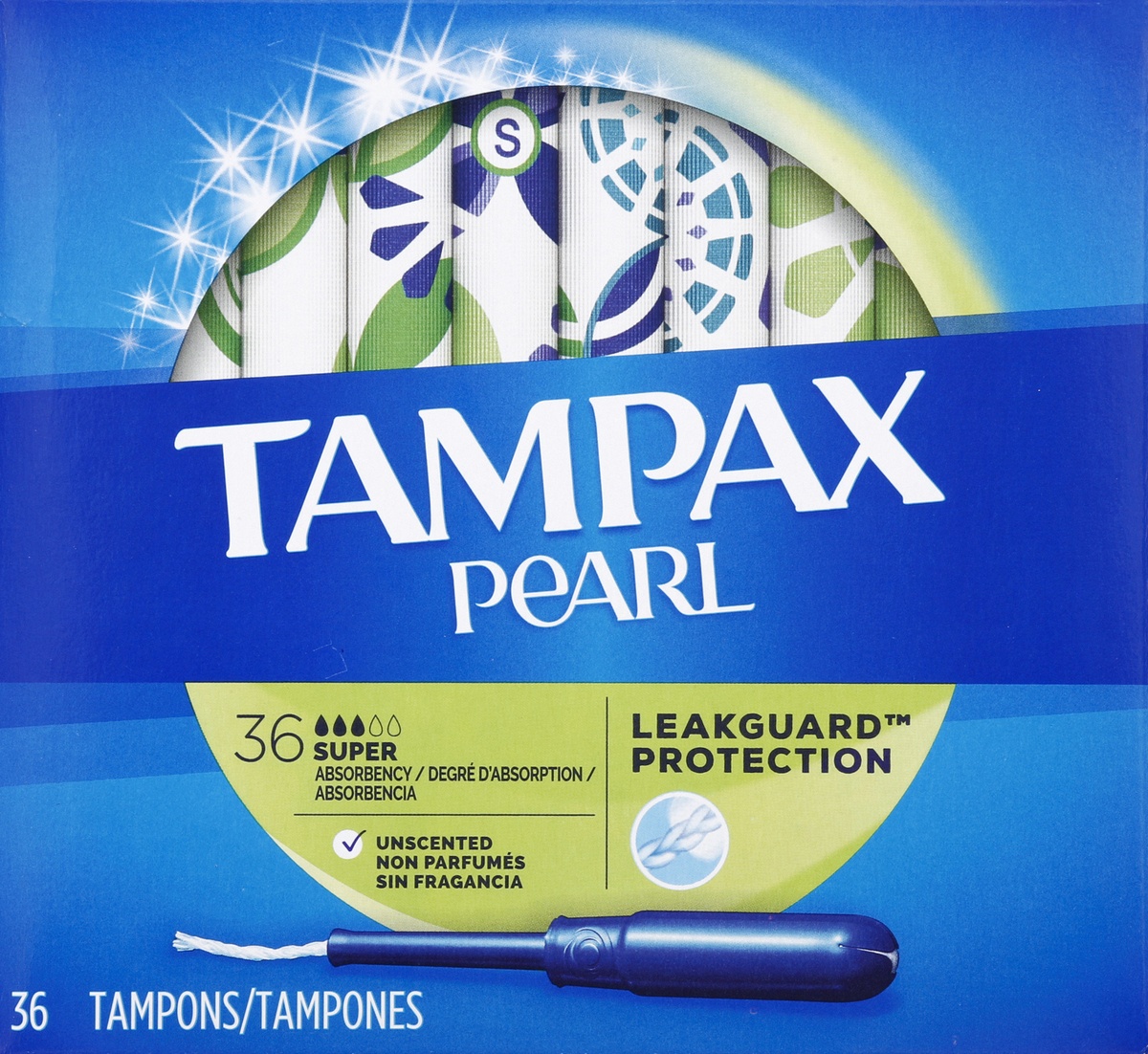 slide 5 of 7, Tampax Tampons , 36 ct
