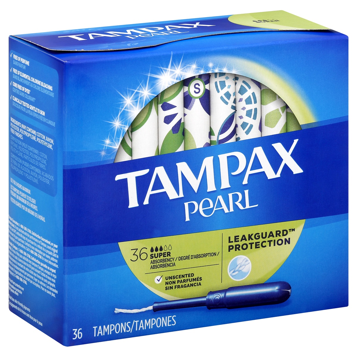 slide 7 of 7, Tampax Tampons , 36 ct