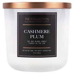 Chesapeake Bay Candle The Collection by Chesapeake Bay Candle White Jar, Cashmere Plum