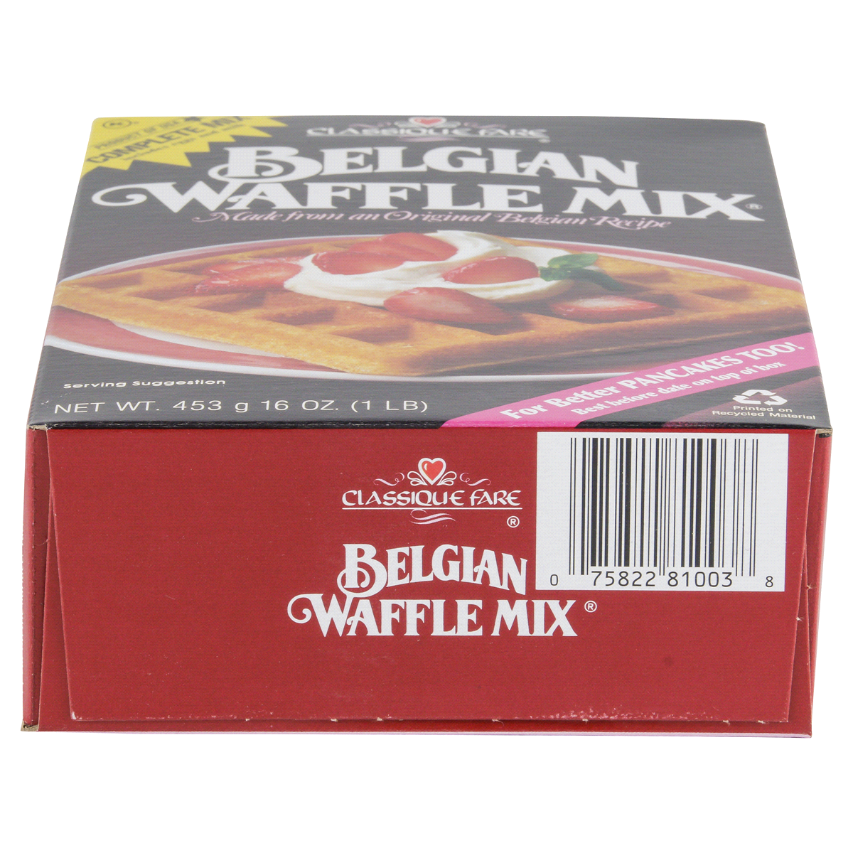 Classique Fare Belgian Waffle Mix 16 oz Shipt