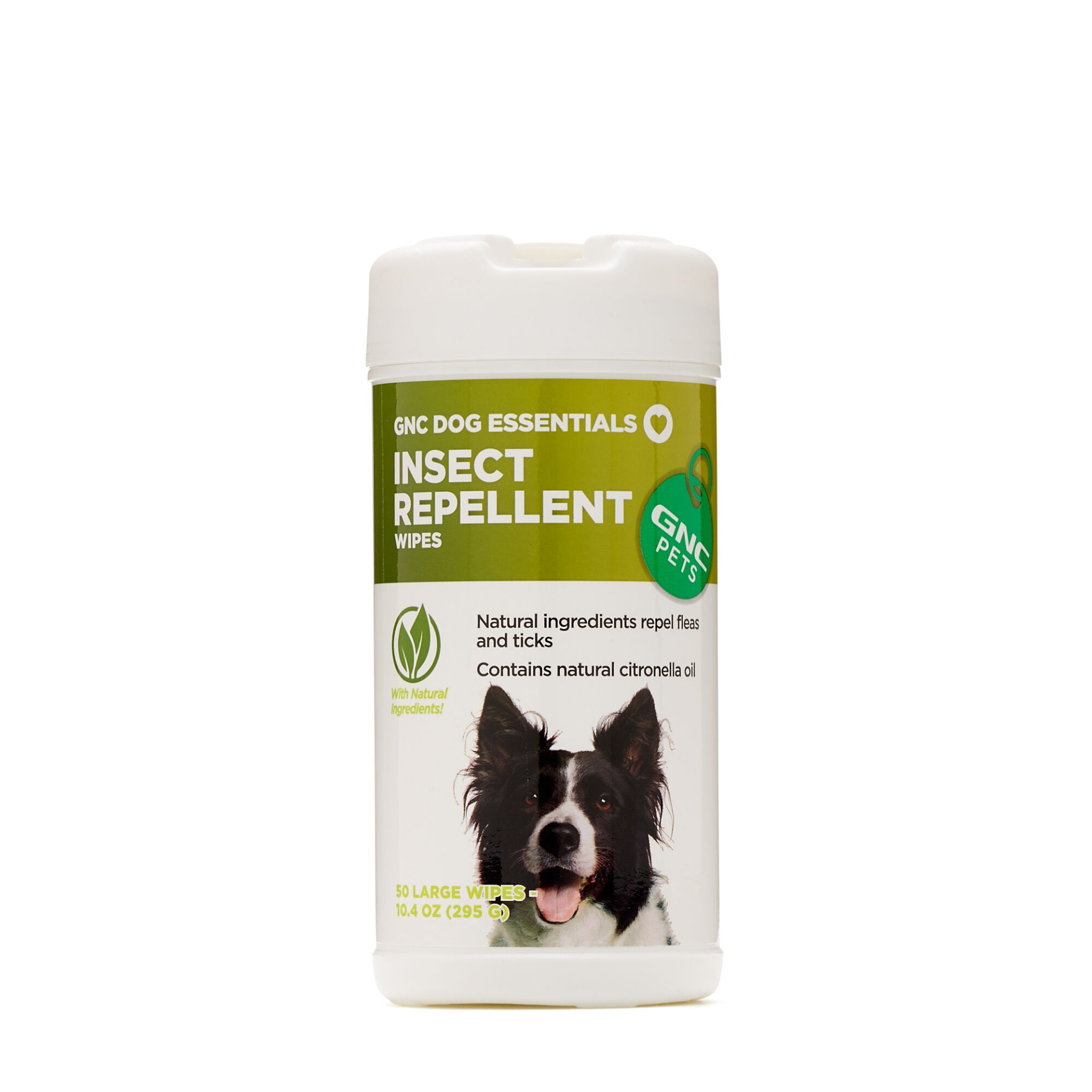 slide 1 of 1, GNC Pets Insect Repellent Wipes, 50 ct