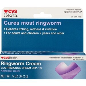 slide 1 of 1, CVS Health Antifungal Ringworm Cream, 0.5 Oz, 1 ct
