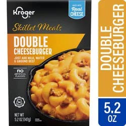 Kroger Skillet Meals - Double Cheeseburger