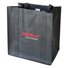 Reusable Black Canvas Bag