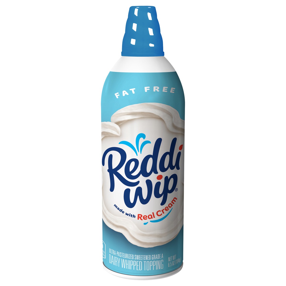 slide 1 of 2, Reddi-wip Fat Free Dairy Whipped Topping 6.5 oz, 6.5 oz