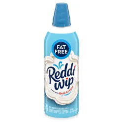 Reddi-wip Fat Free Whipped Topping Made with Real Cream, 6.5 oz