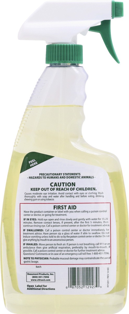 slide 5 of 11, Citrus II Citrus Scent Hospital Cleaner 22 oz, 22 oz
