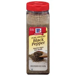 McCormick Pure Ground Black Pepper, 16.0 oz