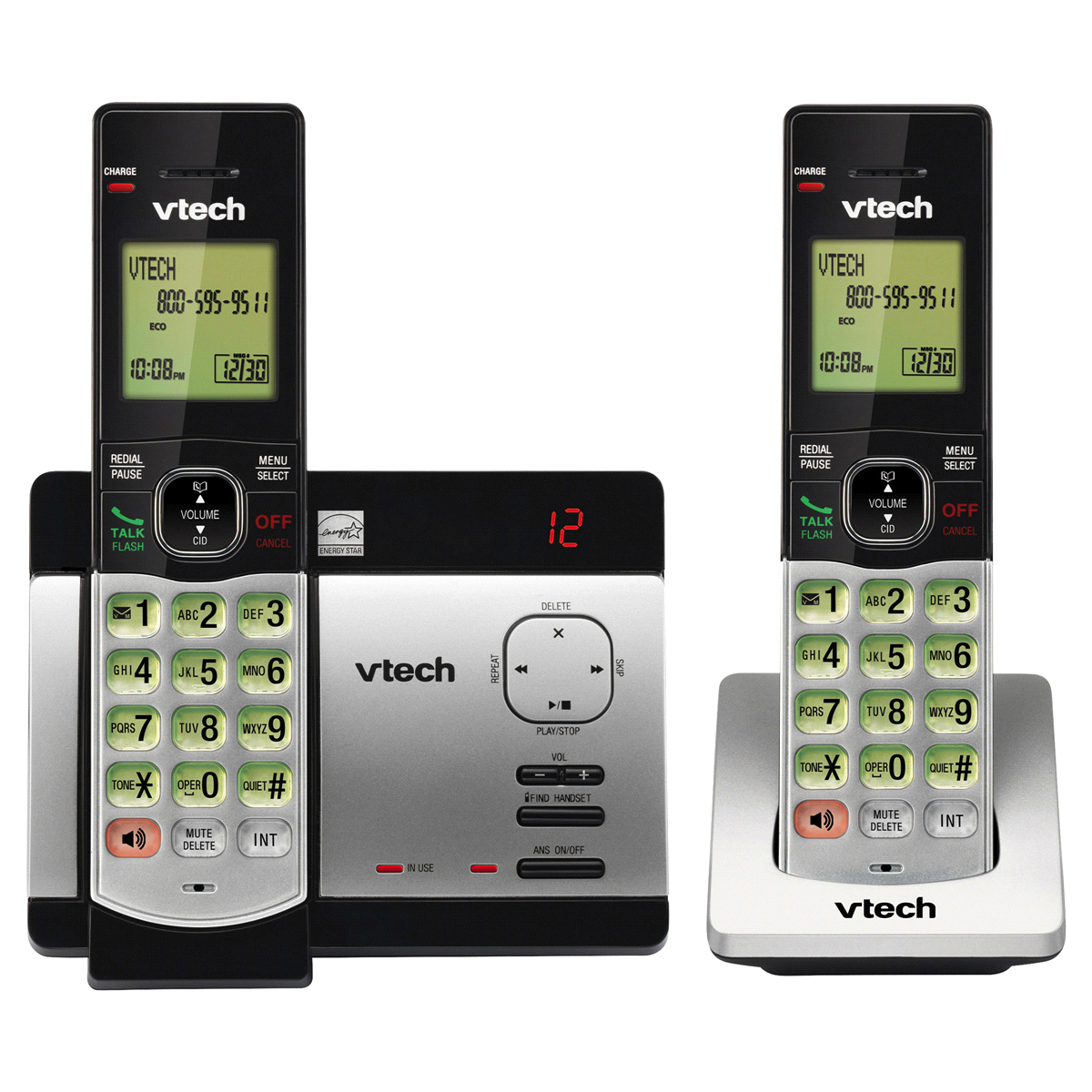 slide 1 of 2, VTech Handset Answering System with Caller ID, 1 ct