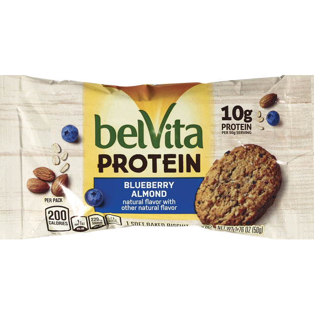 slide 1 of 1, belVita Blbry Almnd Protein, 1.76 oz