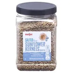 Meijer Salted Roasted Sunflower Kernels
