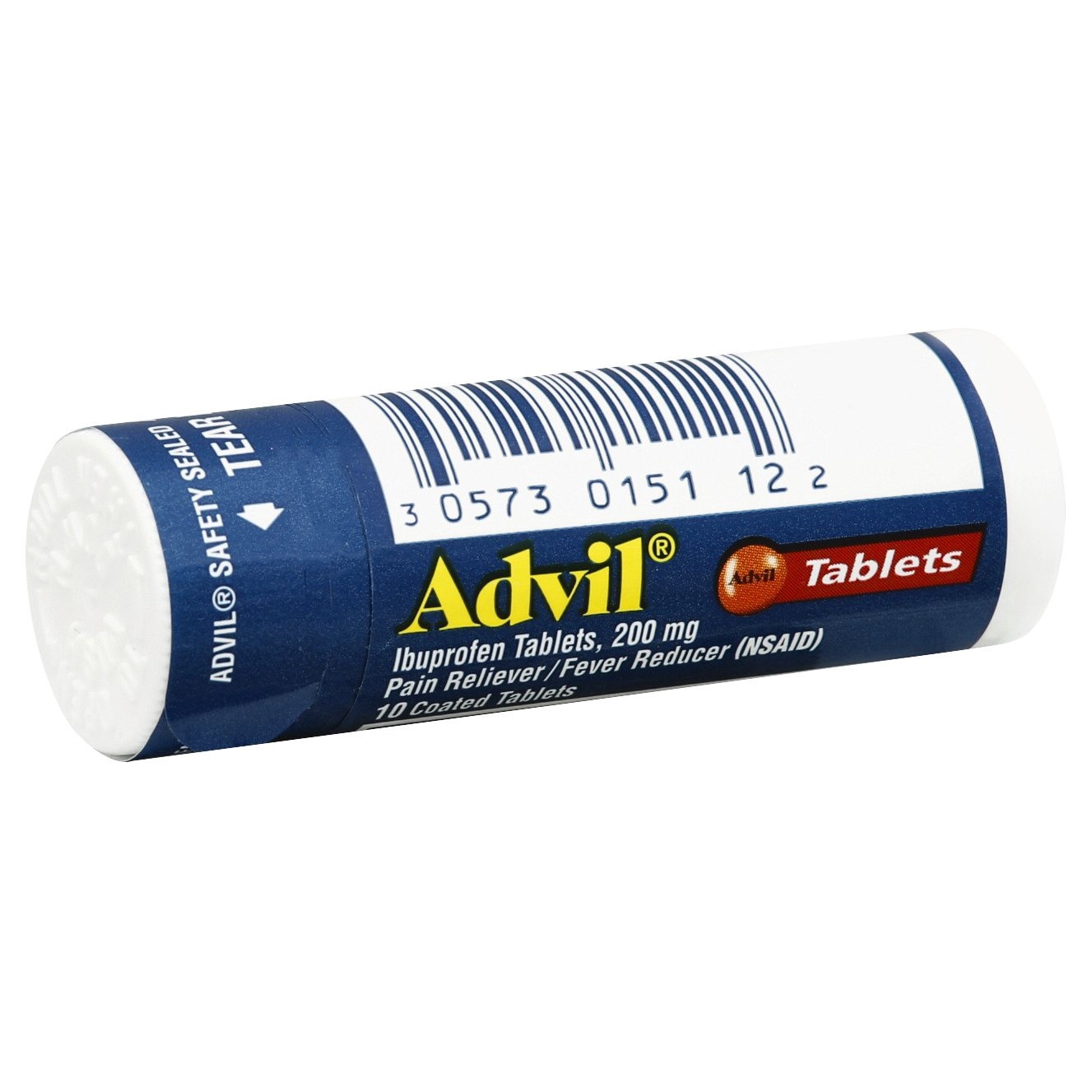 slide 1 of 5, Advil Tablets Vials, 1 ct