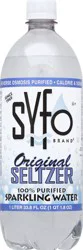 Syfo Sparkling Water, Original Seltzer - 1 liter