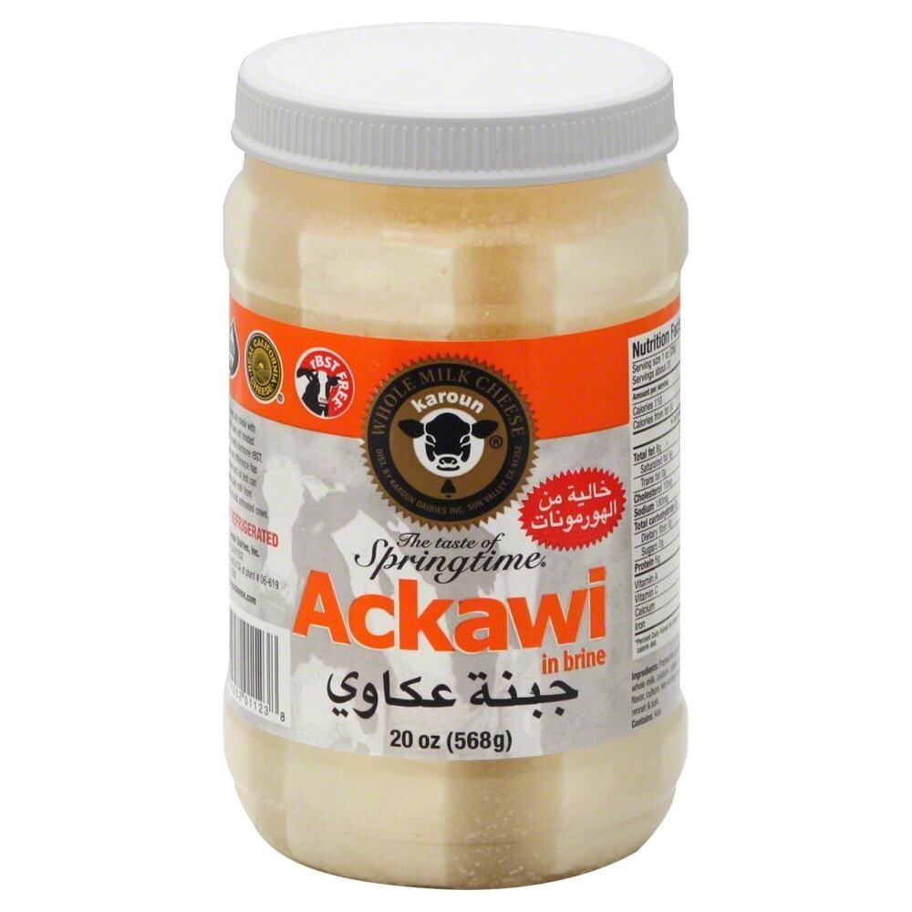slide 1 of 1, Karoun Ackawi Cheese In Brine, 20 oz