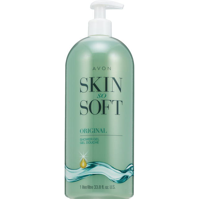 slide 1 of 1, Avon Skin So Soft Soft & Sensual Bath Oil, 16.9 Oz, 33.8 oz