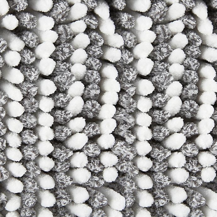 Therapedic Ultimate Luxury Heathered Memory Foam Bath Rug Steel Grey'' 21 in x 34 in Shipt