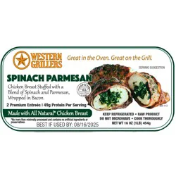 Western Grillers Spinach Parmesan