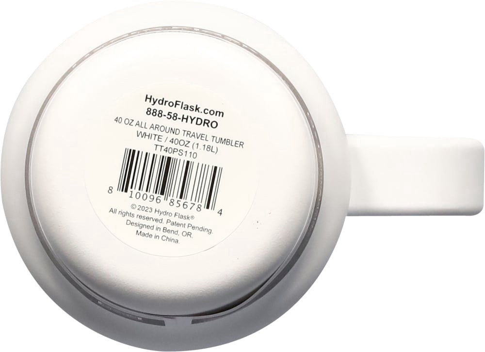 slide 5 of 6, Hydro Flask® All Around™ Travel Tumbler - White, 40 oz