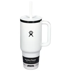 Hydro Flask 40 Ounce White Travel All Around Tumbler 1 ea