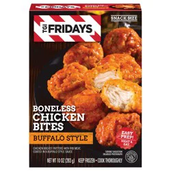 T.G.I. Friday's TGI Fridays Frozen Appetizers Buffalo Style Boneless Chicken Bites, 10 oz. Box