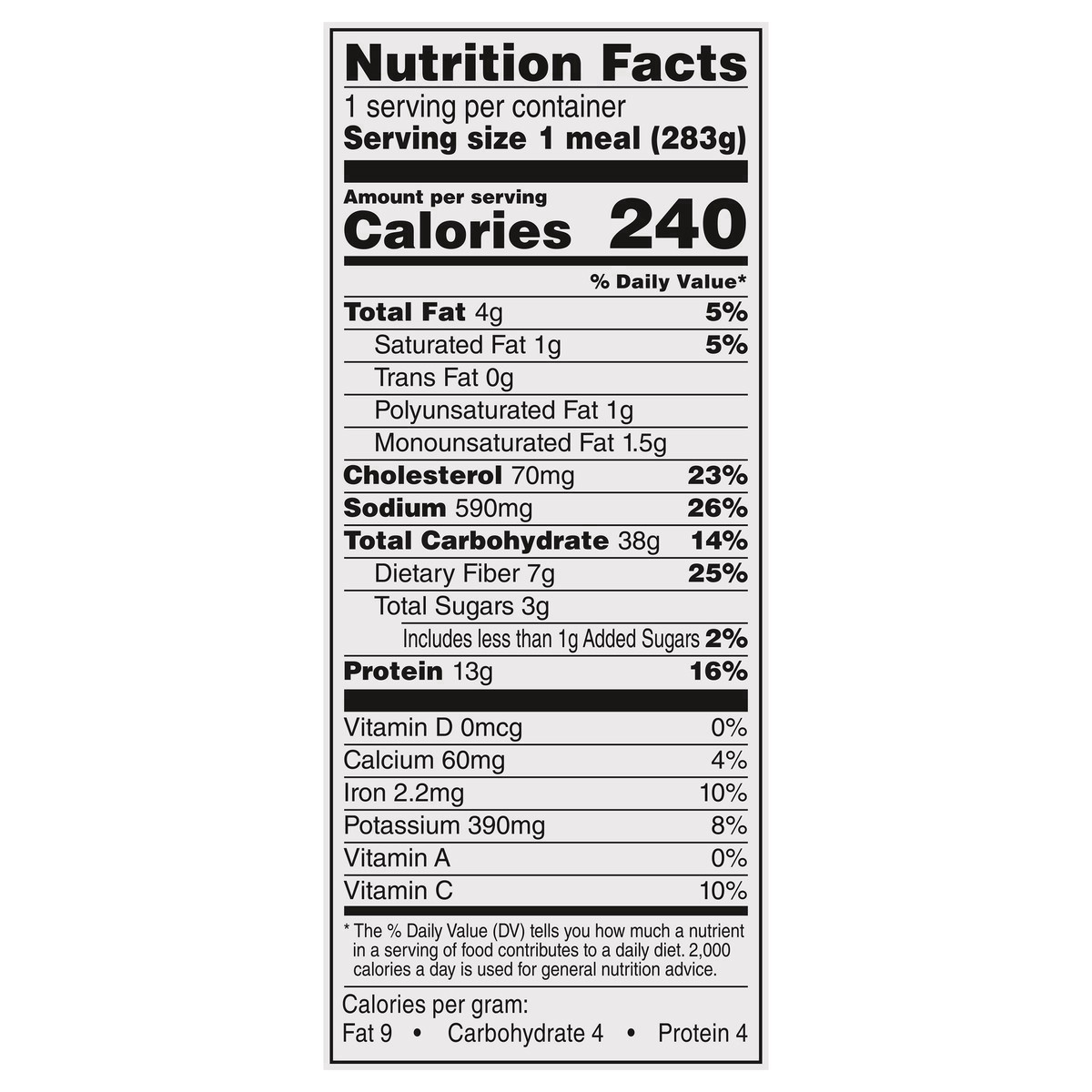 slide 13 of 14, Healthy Choice Power Bowls, Shrimp Fajita, Frozen Meal, 10 oz. Bowl, 10 oz